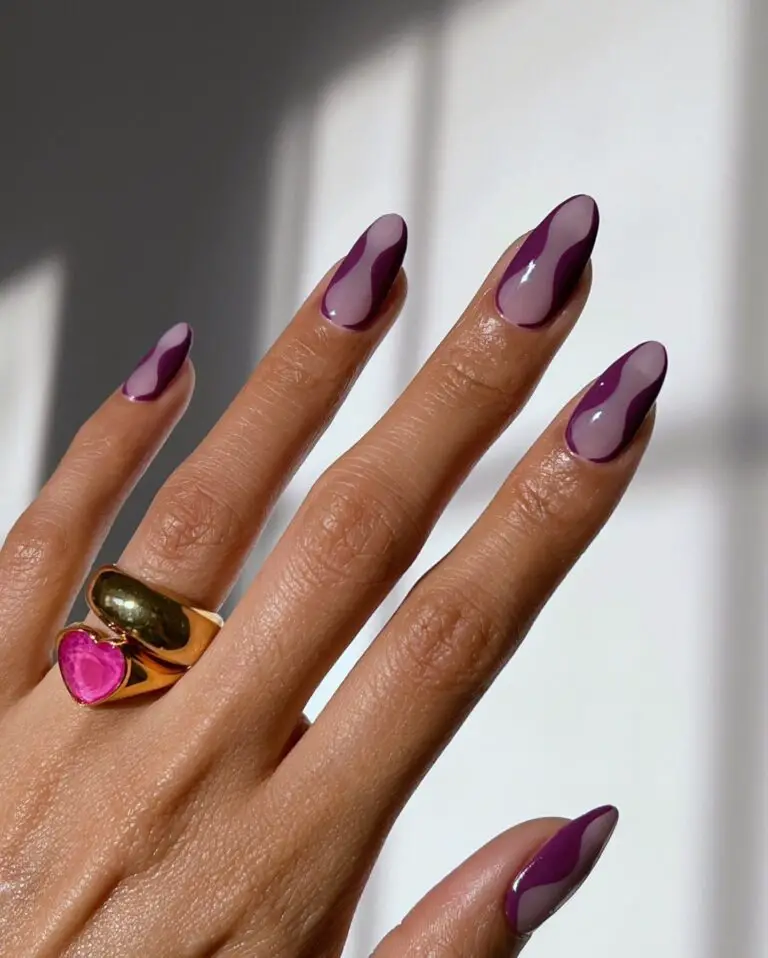 Two-Toned Symphony of Colors on Your Nails