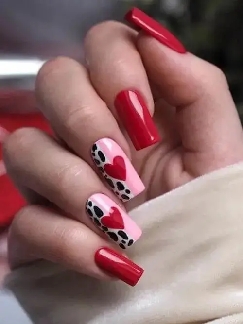 Romantic Red Valentine's Day Nail Ideas [2024] for a Hot and Trendy Look