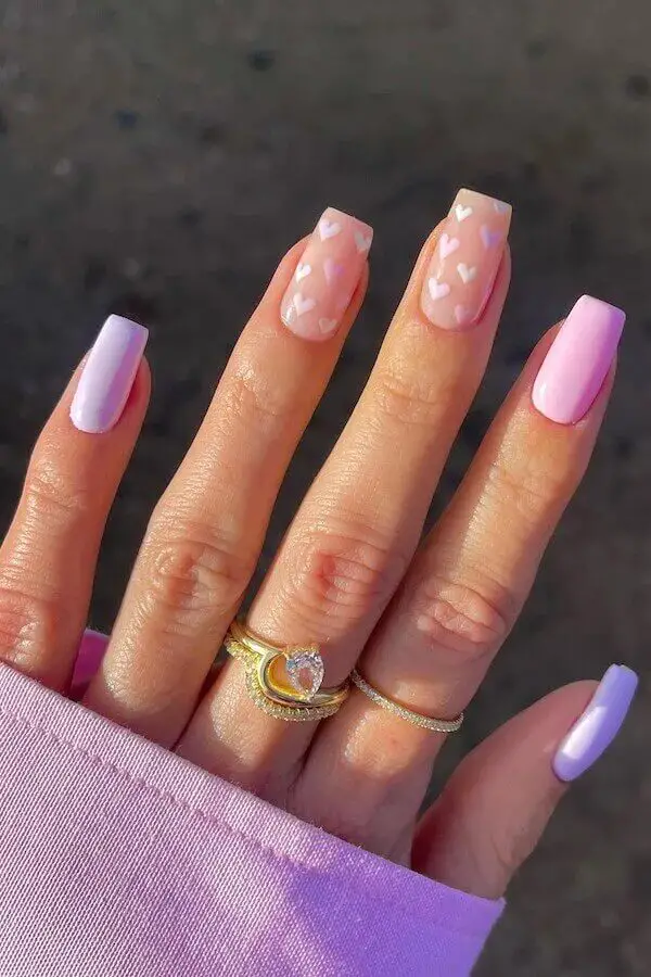 Blush Beauty: Cute Valentine's Day Nail Ideas with Pale Pink Shades