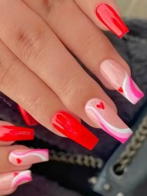 Romantic Red Valentine's Day Nail Ideas [2024] for a Hot and Trendy Look