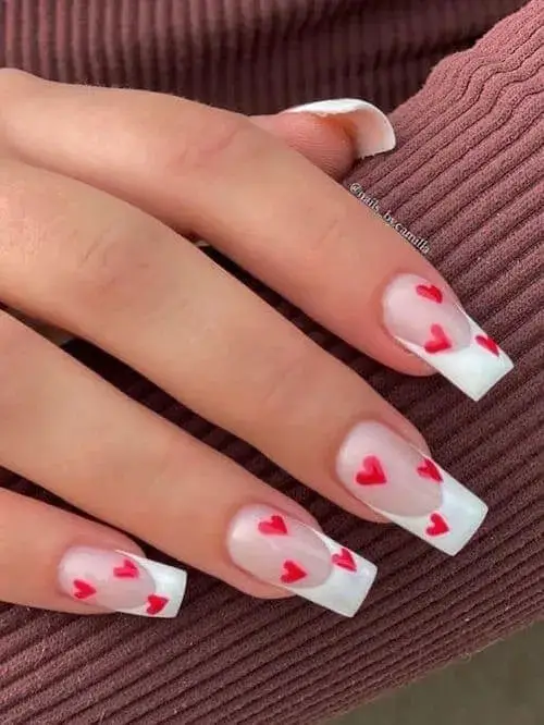 Romantic Red Valentine's Day Nail Ideas [2024] for a Hot and Trendy Look