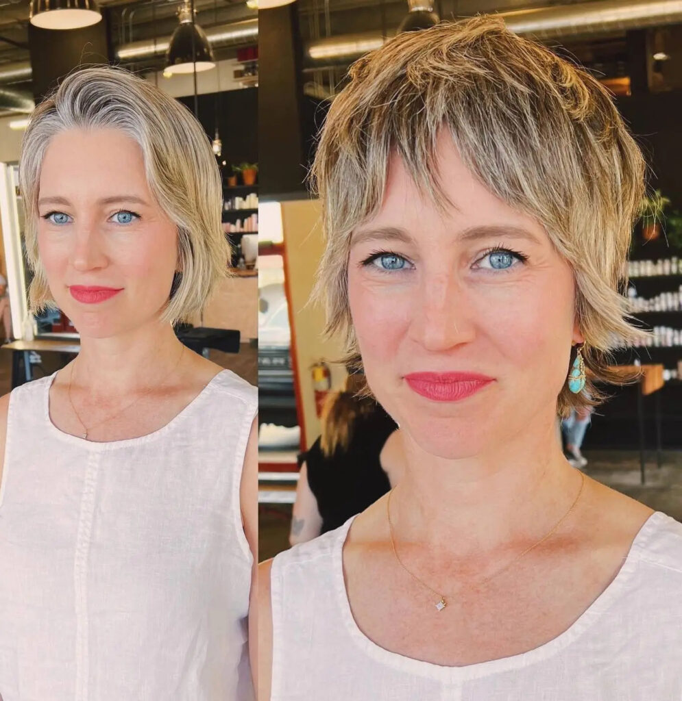 Shaggy Chic: Transform Your Look with a Short Shaggy Wolf Cut