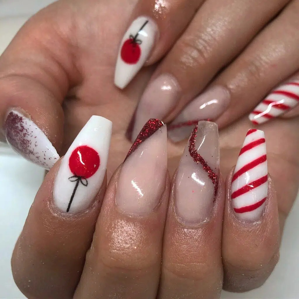 Magical Moments: Christmas Coffin Nails 2023