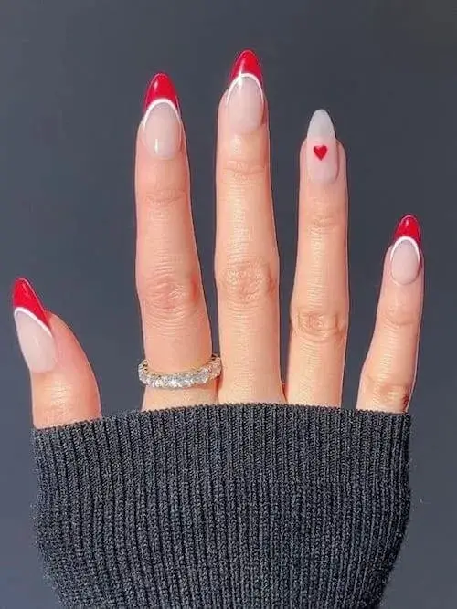 Romantic Red Valentine's Day Nail Ideas [2024] for a Hot and Trendy Look