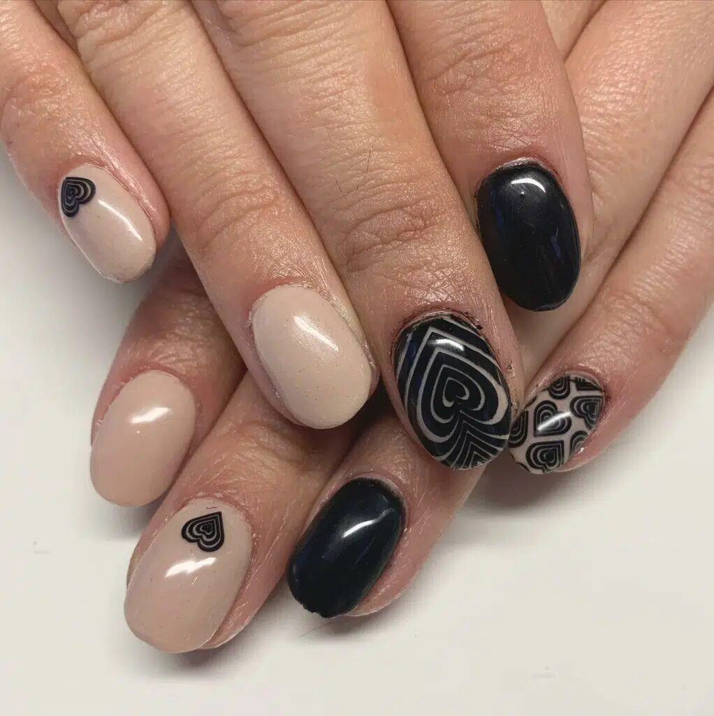 37+ Black Valentines Nails That Turn Heads 2024