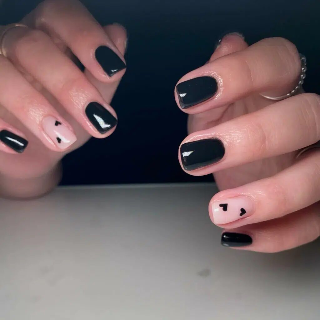 37+ Black Valentines Nails That Turn Heads 2024