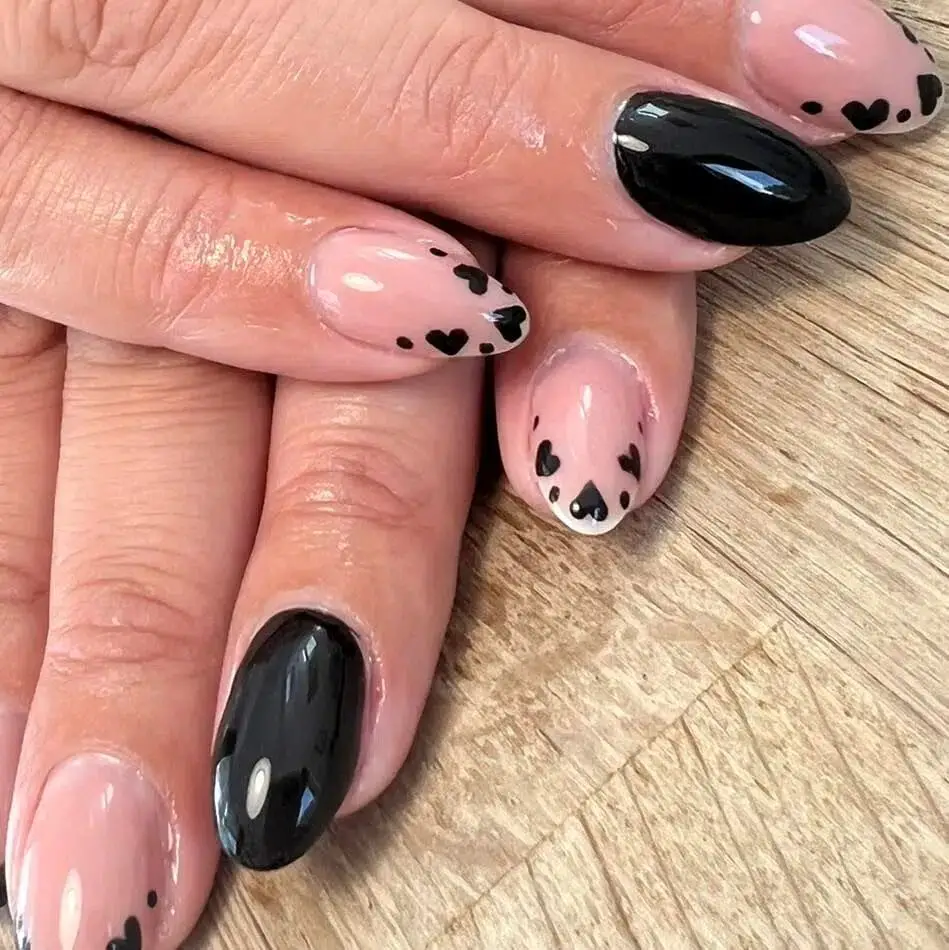 37+ Black Valentines Nails That Turn Heads 2024