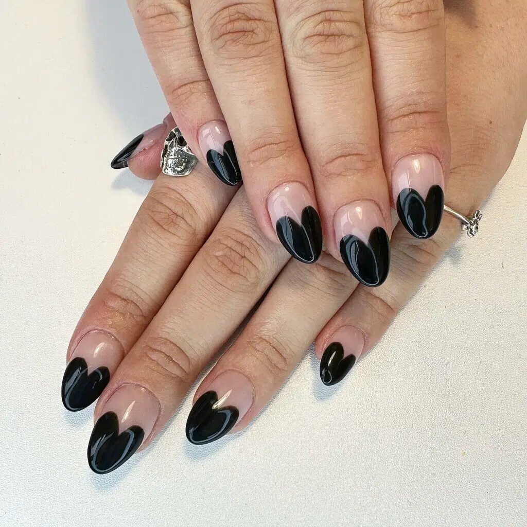 37+ Black Valentines Nails That Turn Heads 2024