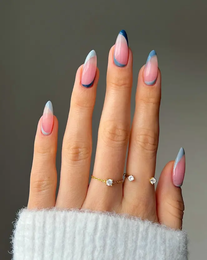 Perfect Blues Nail Designs by Alexandra – January Blues Done Right