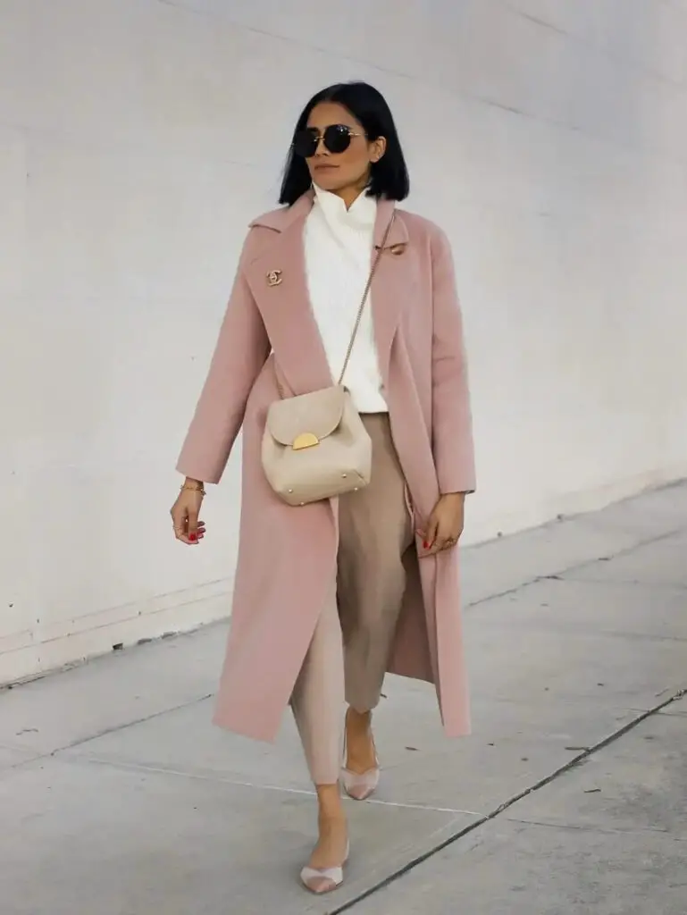 Stylish Casual Spring Outfits: Stay Cozy and Chic with a Trendy Wool Coat