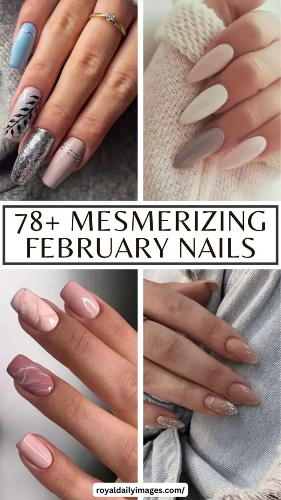 78+ Mesmerizing February Nail Ideas To Try Right Now