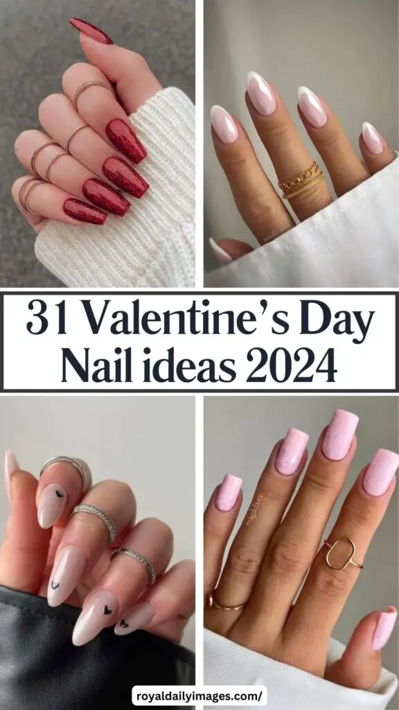 Top 31 Valentine’s Day Nails to Make Your Heart Flutter