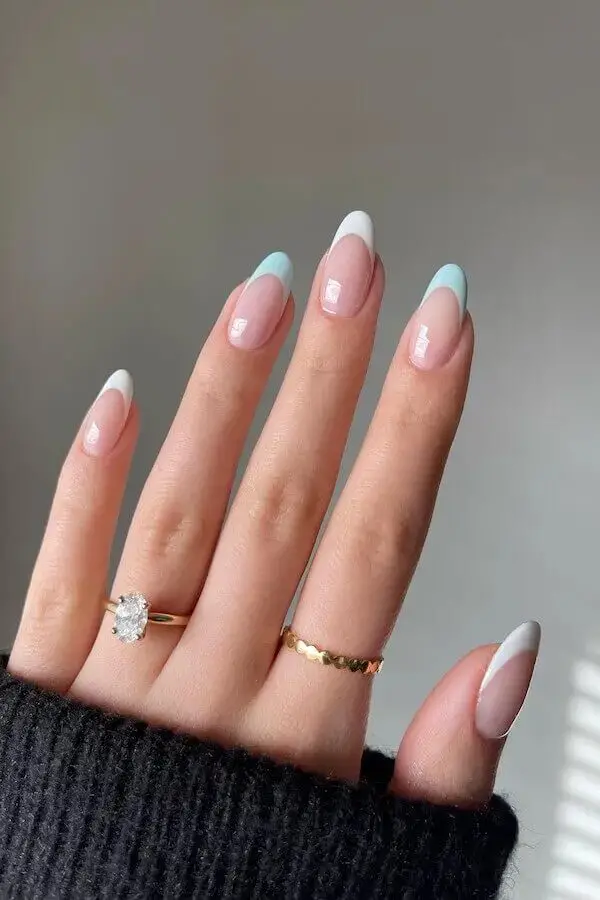 Spring Nail Ideas - Step into Spring with a French Manicure Spring Nail Ideas