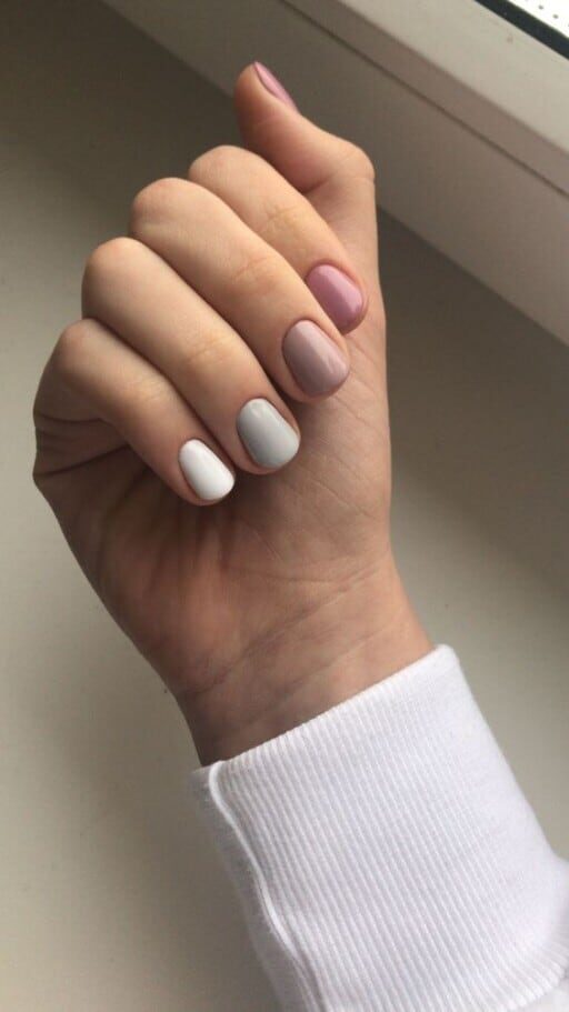 February Nail Ideas - Playful Pastel Variety