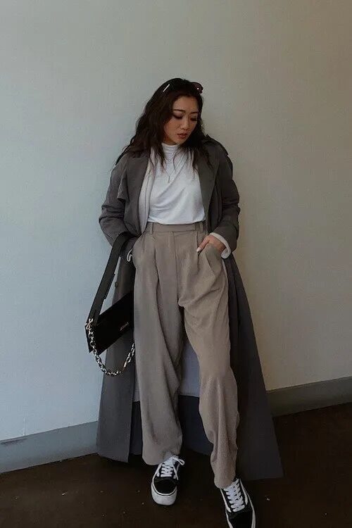 Fall and Winter Fashion: Wide Leg Pants Outfit Ideas