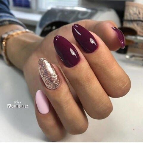 February Nail Ideas - Beautifully Rich Plum Palette