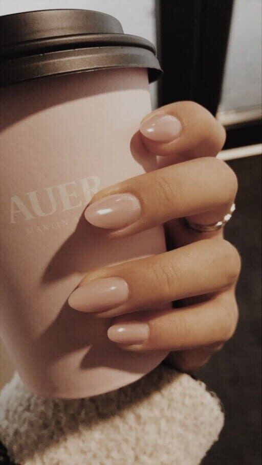 February Nail Ideas - Effortlessly Natural with Low-Maintenance Charm