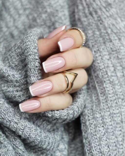 February Nail Ideas - Timeless Elegance of the Classic French Manicure