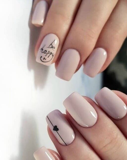 February Nail Ideas - Encouragement on Your Nails