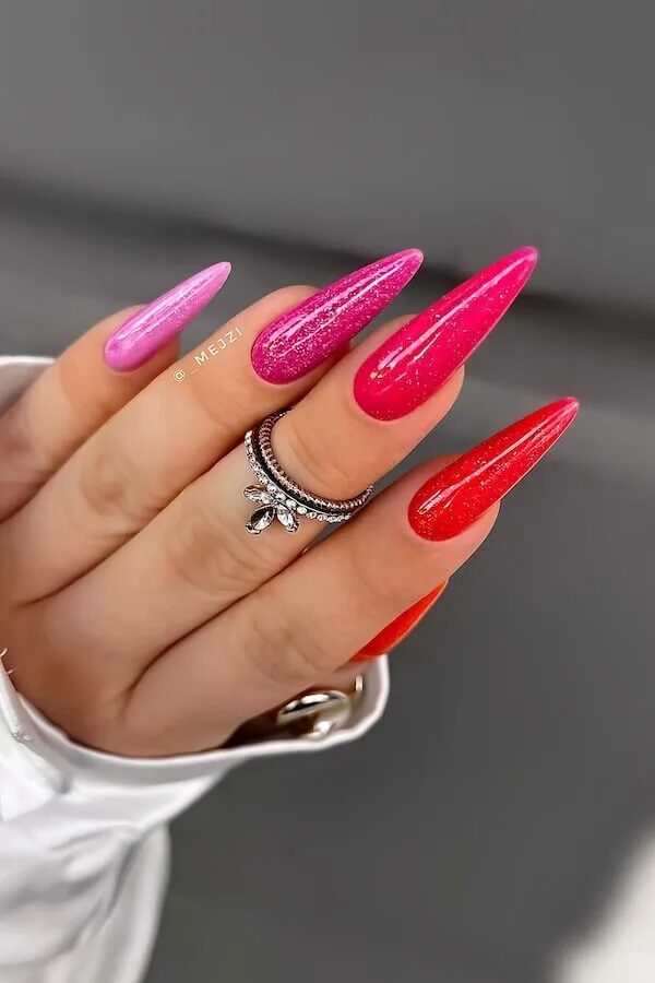 Spring Nail Ideas - Achieve Elegance with Chic and Simple Long Spring Nails