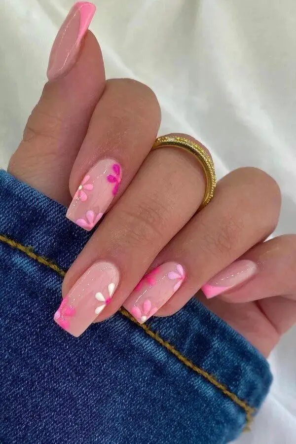 Spring Nail Ideas - Pretty in Pink: Nail Art Ideas for a Feminine Spring Vibe