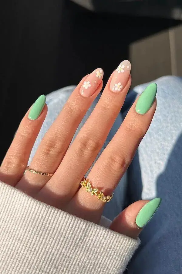 Spring Nail Ideas - Go Green! Trendy Nail Looks to Freshen Up Your Spring Style