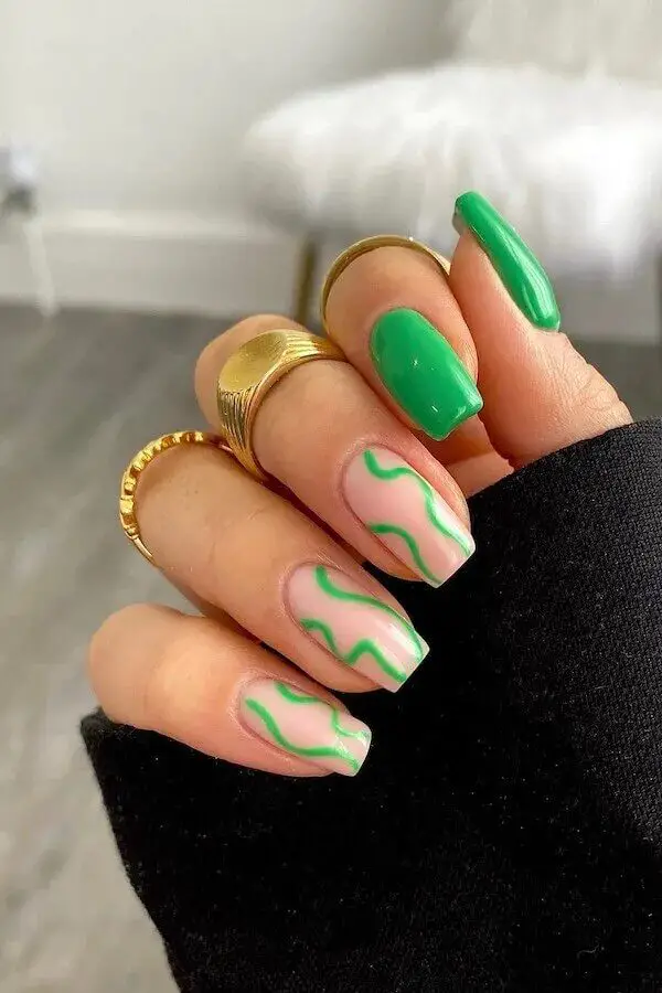 Spring Nail Ideas - Go Green! Trendy Nail Looks to Freshen Up Your Spring Style