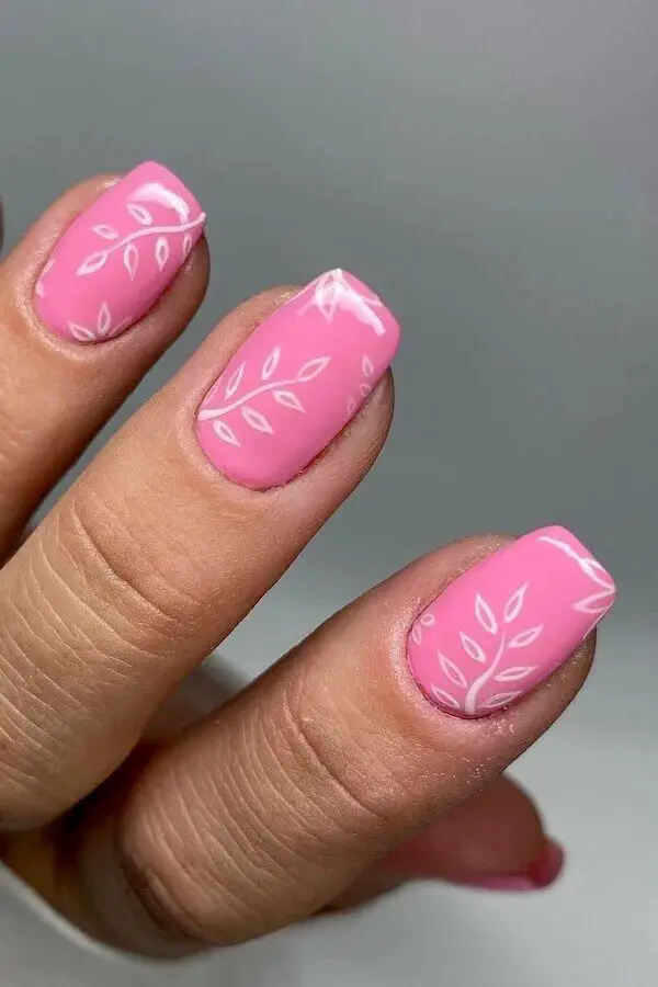 Spring Nail Ideas - Pretty in Pink: Nail Art Ideas for a Feminine Spring Vibe