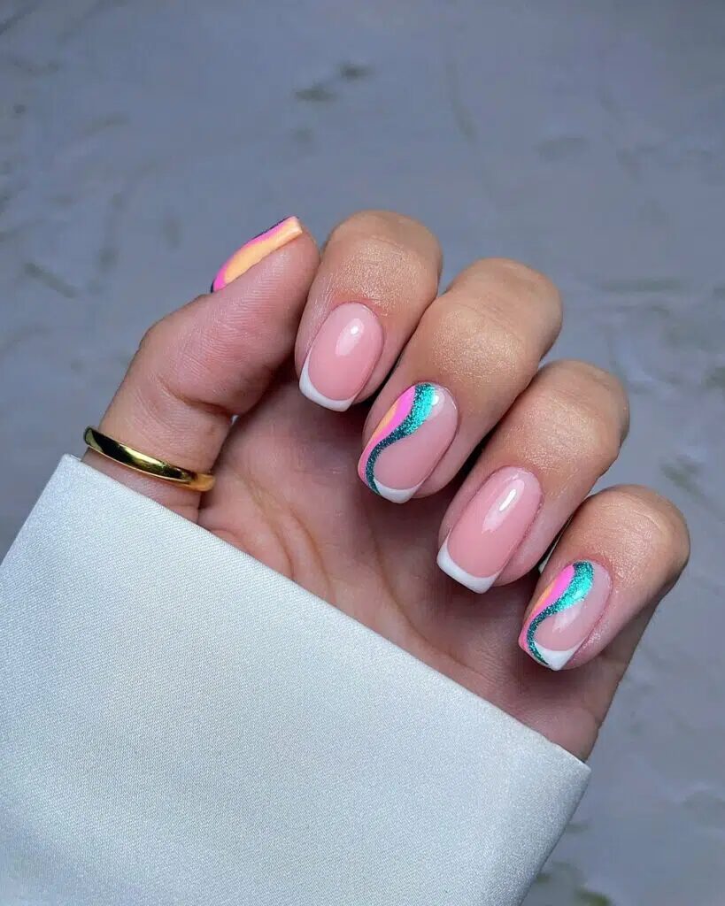 Explore 33+ Adorable Spring French Nails for 2024