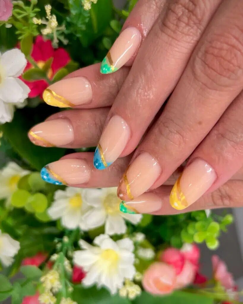 Explore 33+ Adorable Spring French Nails for 2024