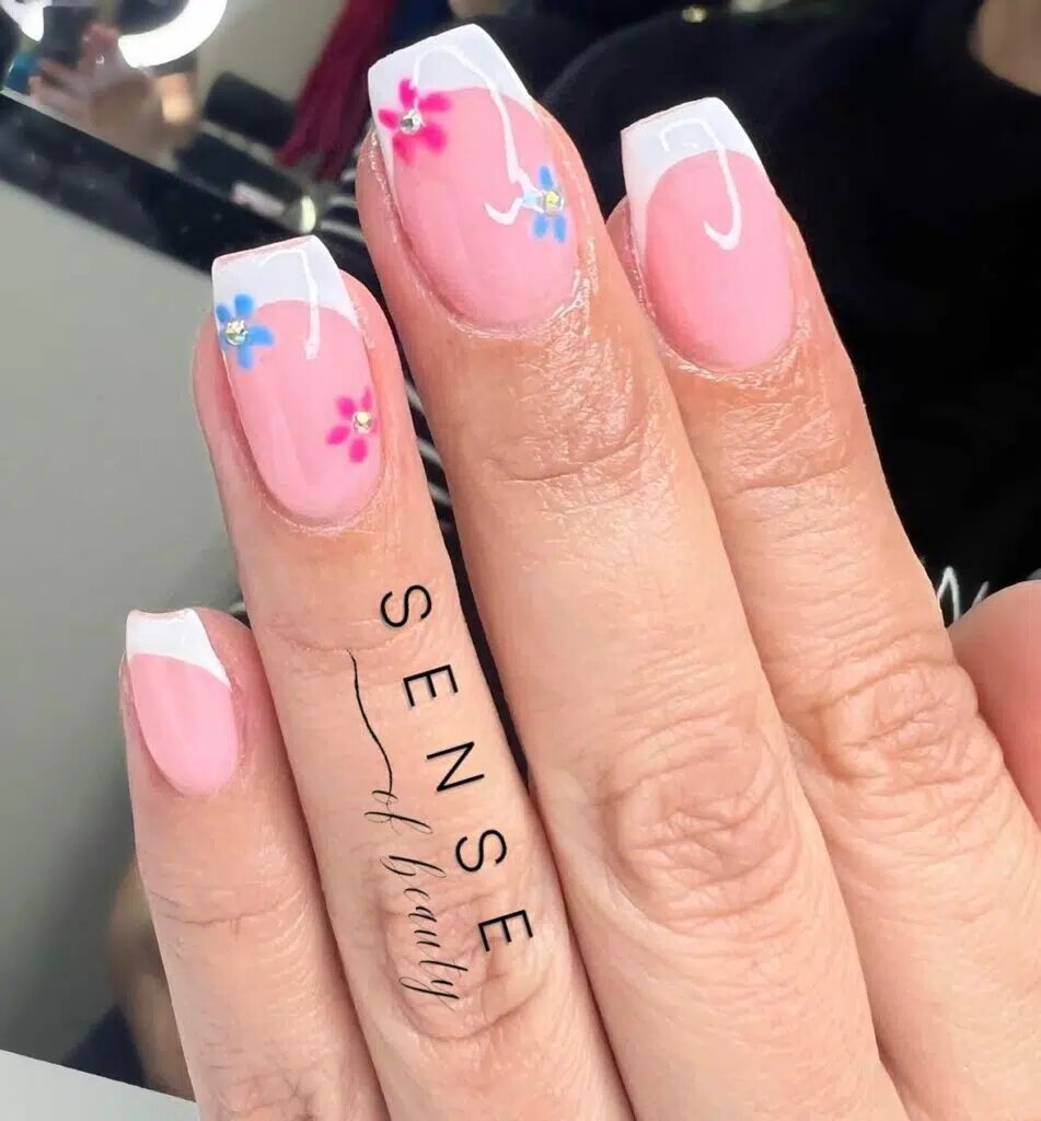 Explore 33+ Adorable Spring French Nails for 2024