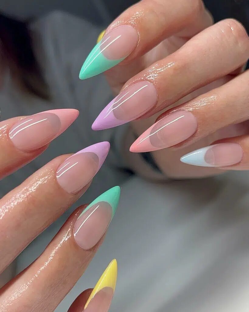 Explore 33+ Adorable Spring French Nails for 2024