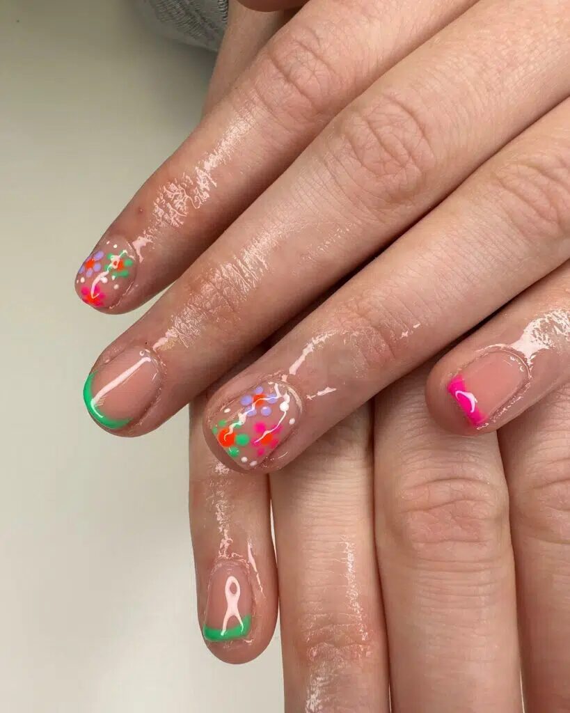 Explore 33+ Adorable Spring French Nails for 2024