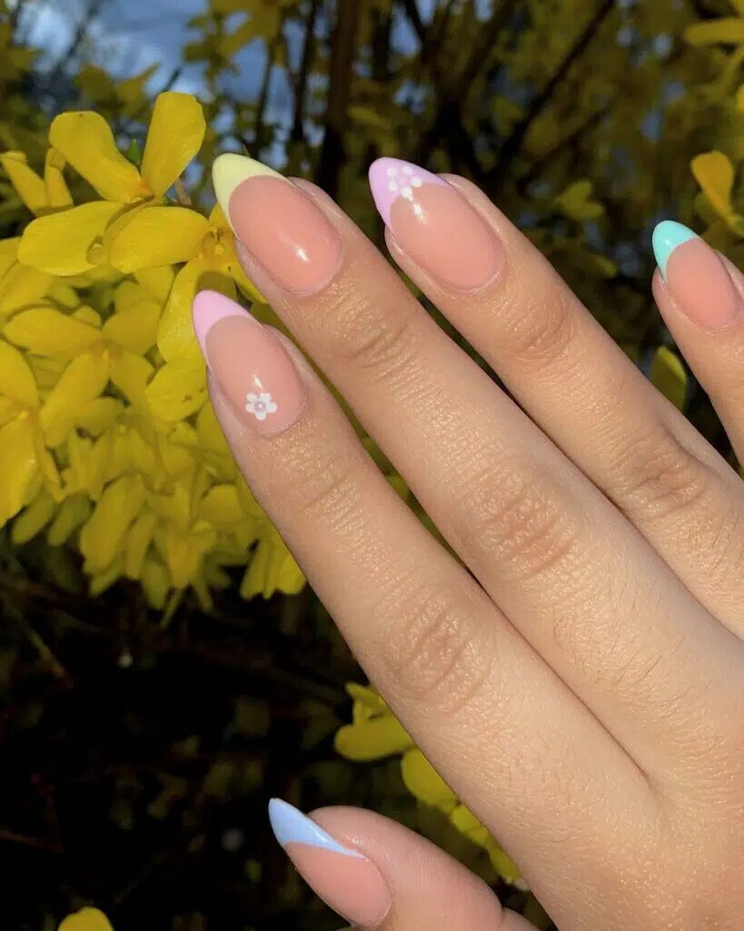 Explore 33+ Adorable Spring French Nails for 2024