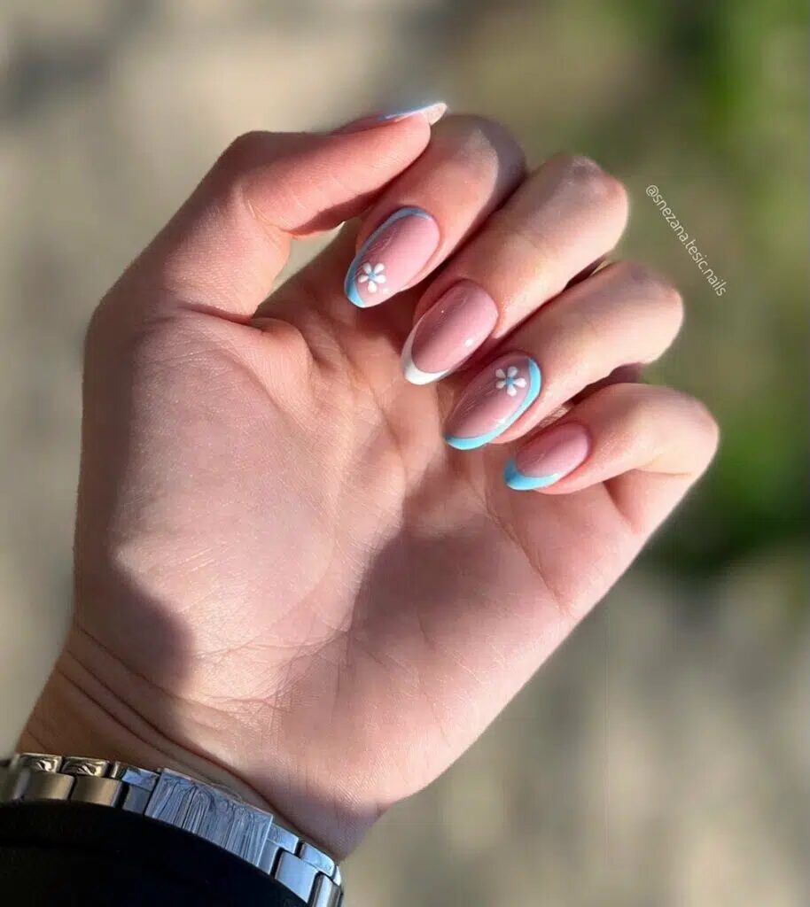 Explore 33+ Adorable Spring French Nails for 2024