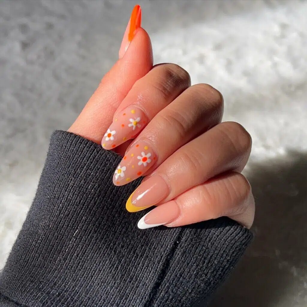 Explore 33+ Adorable Spring French Nails for 2024