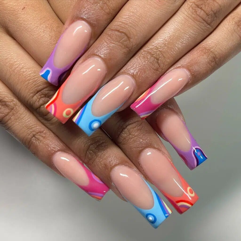 Explore 33+ Adorable Spring French Nails for 2024