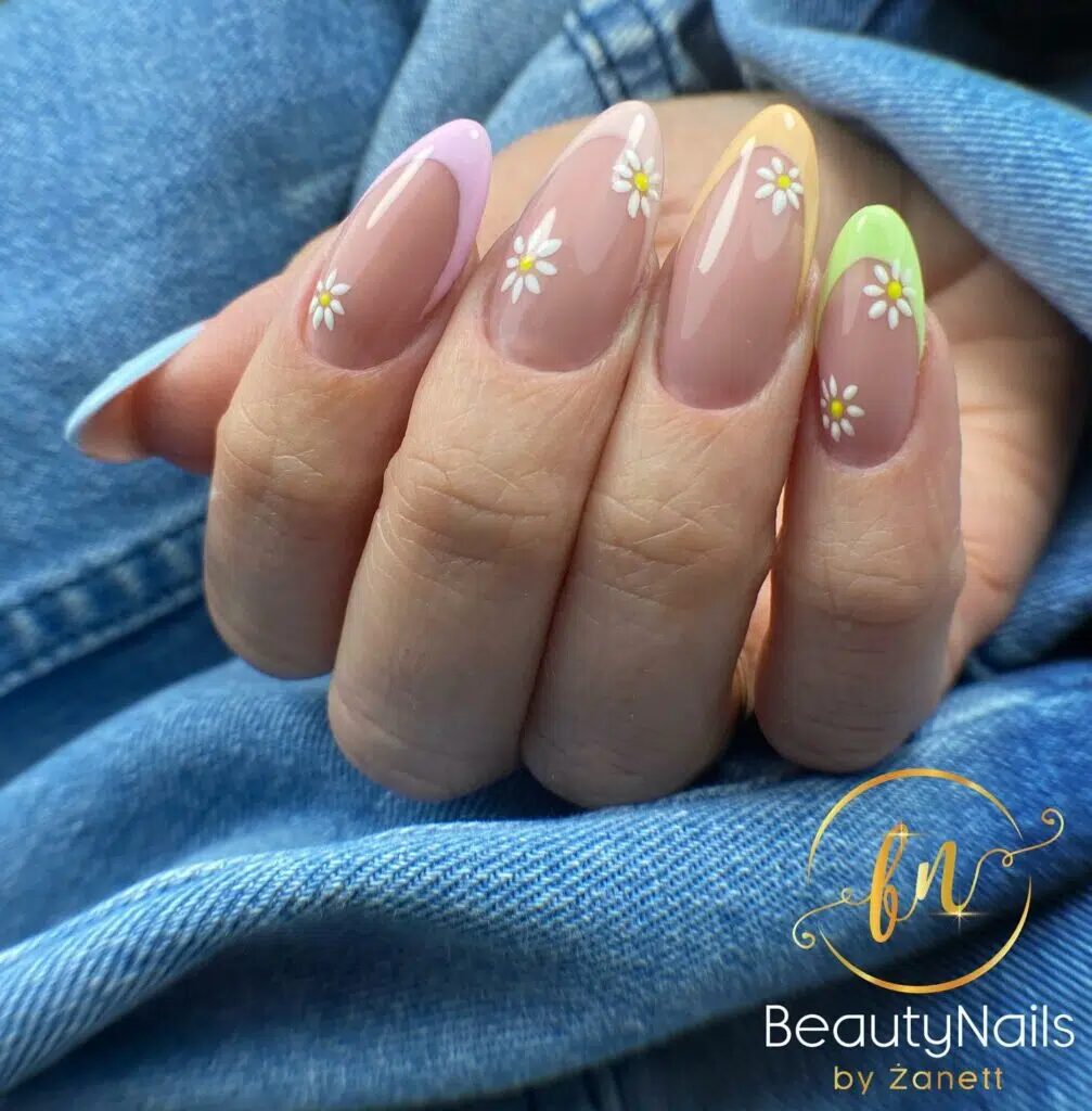 Explore 33+ Adorable Spring French Nails for 2024