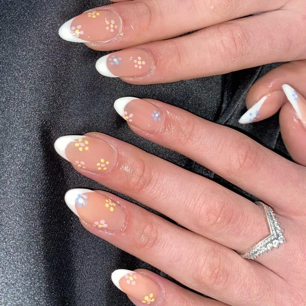 Explore 33+ Adorable Spring French Nails for 2024