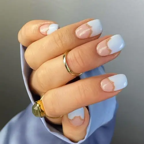 Spring Nail Ideas - Add a Touch of Sparkle to Spring with These Simple Glitter Nails