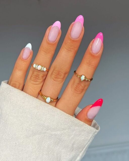 Aimee's Gradient Tips: Sophisticated February Nail Ideas