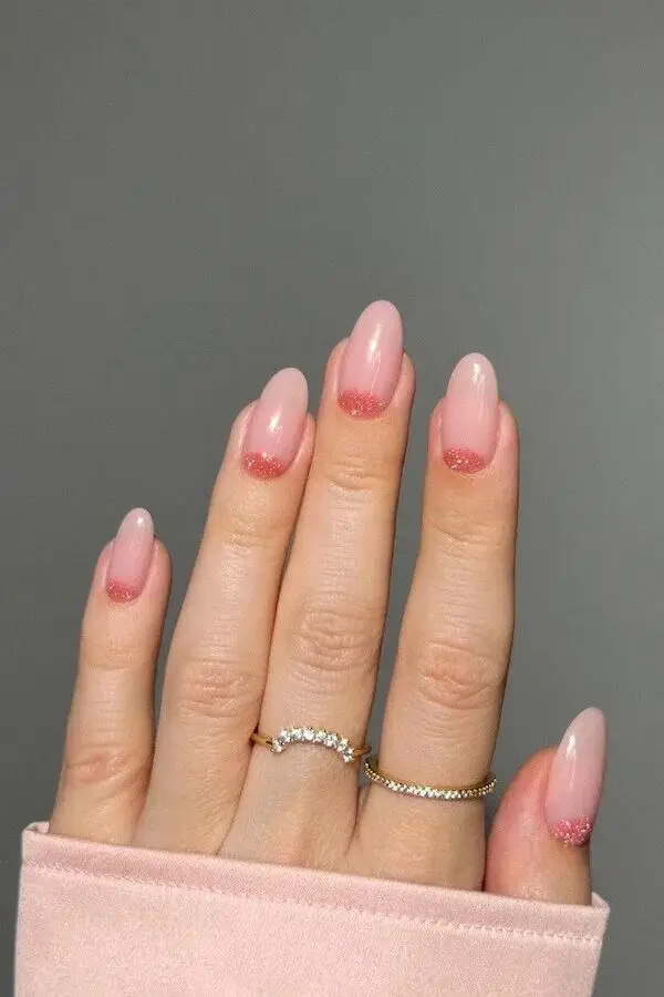 Spring Nail Ideas - Add a Touch of Sparkle to Spring with These Simple Glitter Nails