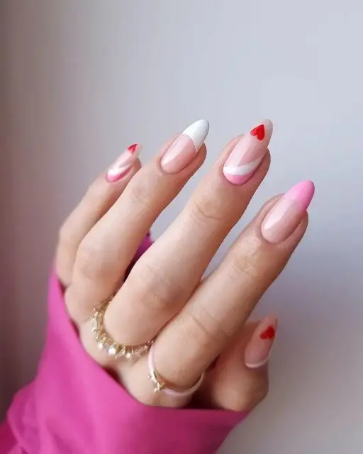 The Hot Blend's Pretty Pink: Lovely Nail Ideas for February