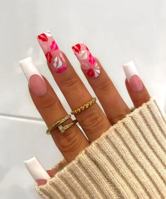 Tori's Kisses: Romantic Touch for February Nails