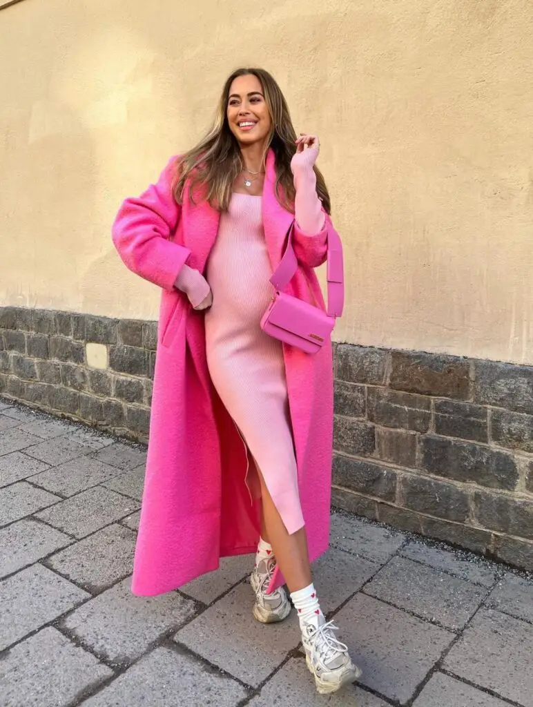 Valentines Day Outfits for Women: Pretty in Pink: #7 Monochromatic Valentine’s Day Fashion