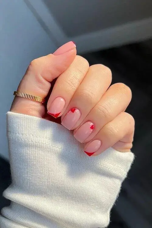 45 Easy Valentines Day Nails Ideas: Adorable Heart Nails: Cute Ideas for a Sweet Valentine's Look