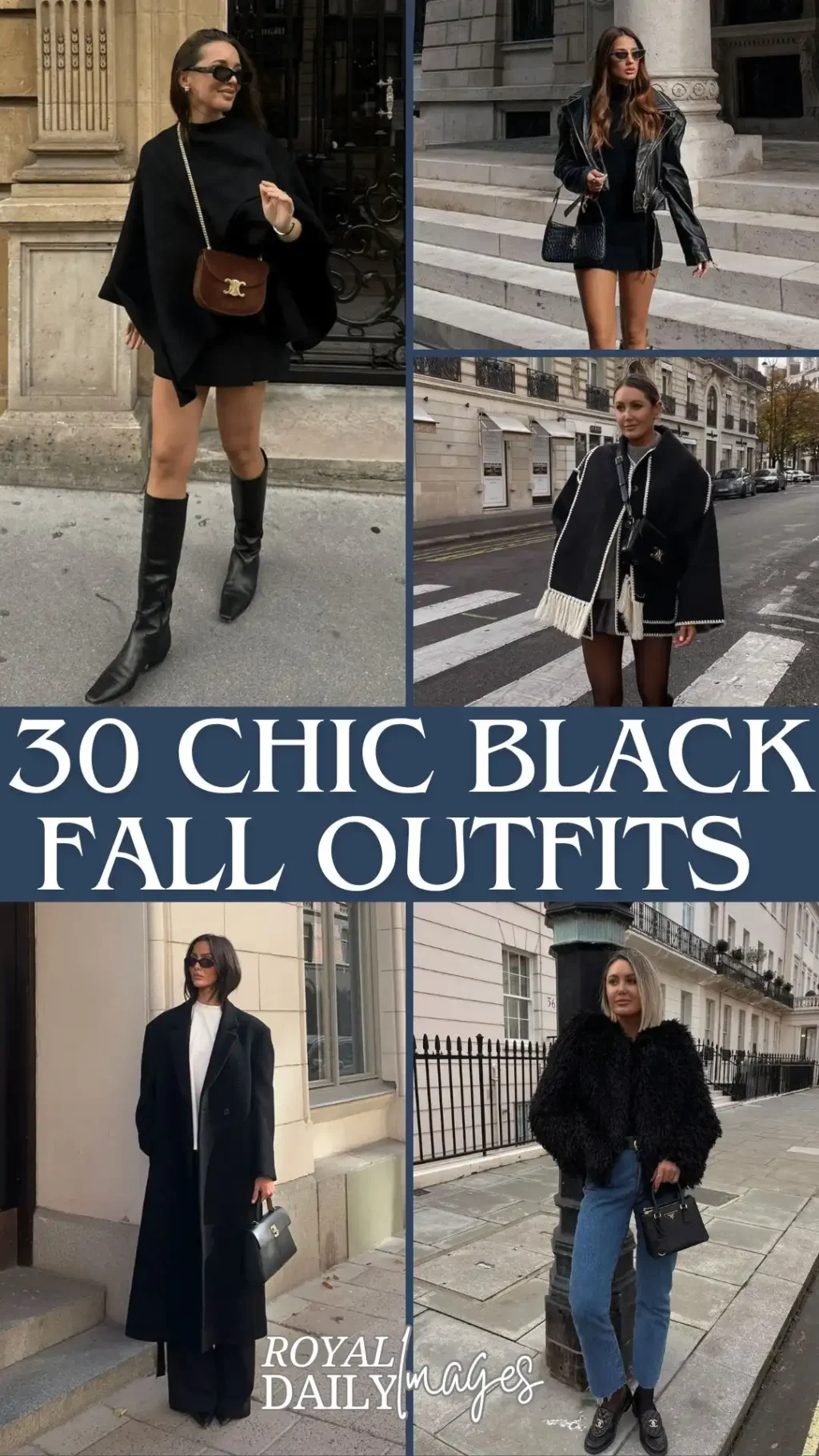 30 Chic Black Fall Outfits to Elevate Your Autumn Wardrobe