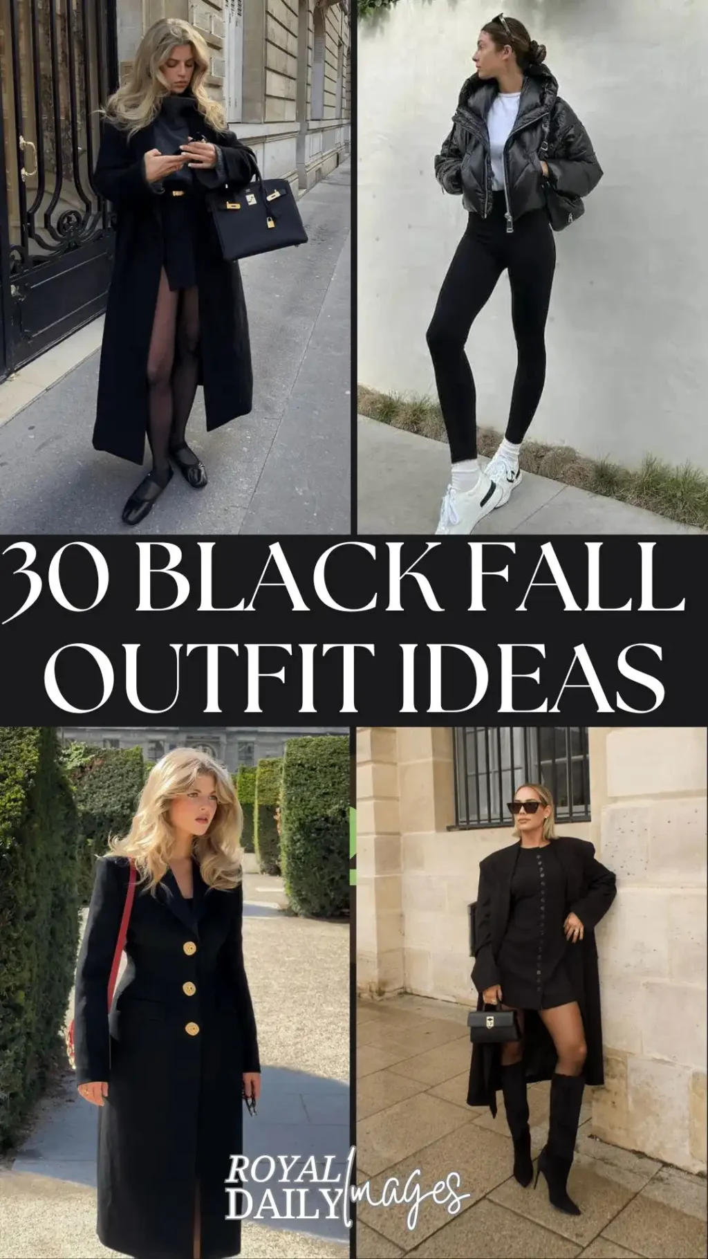 30 Chic Black Fall Outfits to Elevate Your Autumn Wardrobe