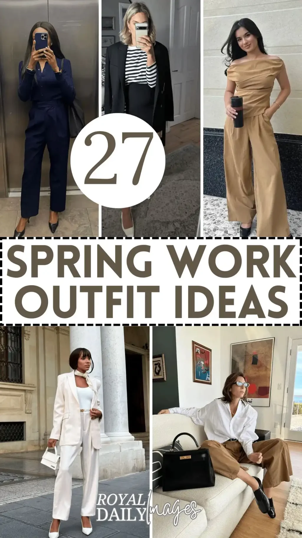 Chic Spring Work Outfit Ideas to Elevate Your Style