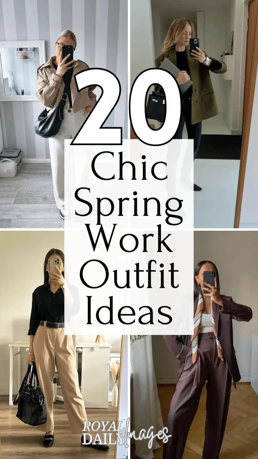 Chic Spring Work Outfit Ideas